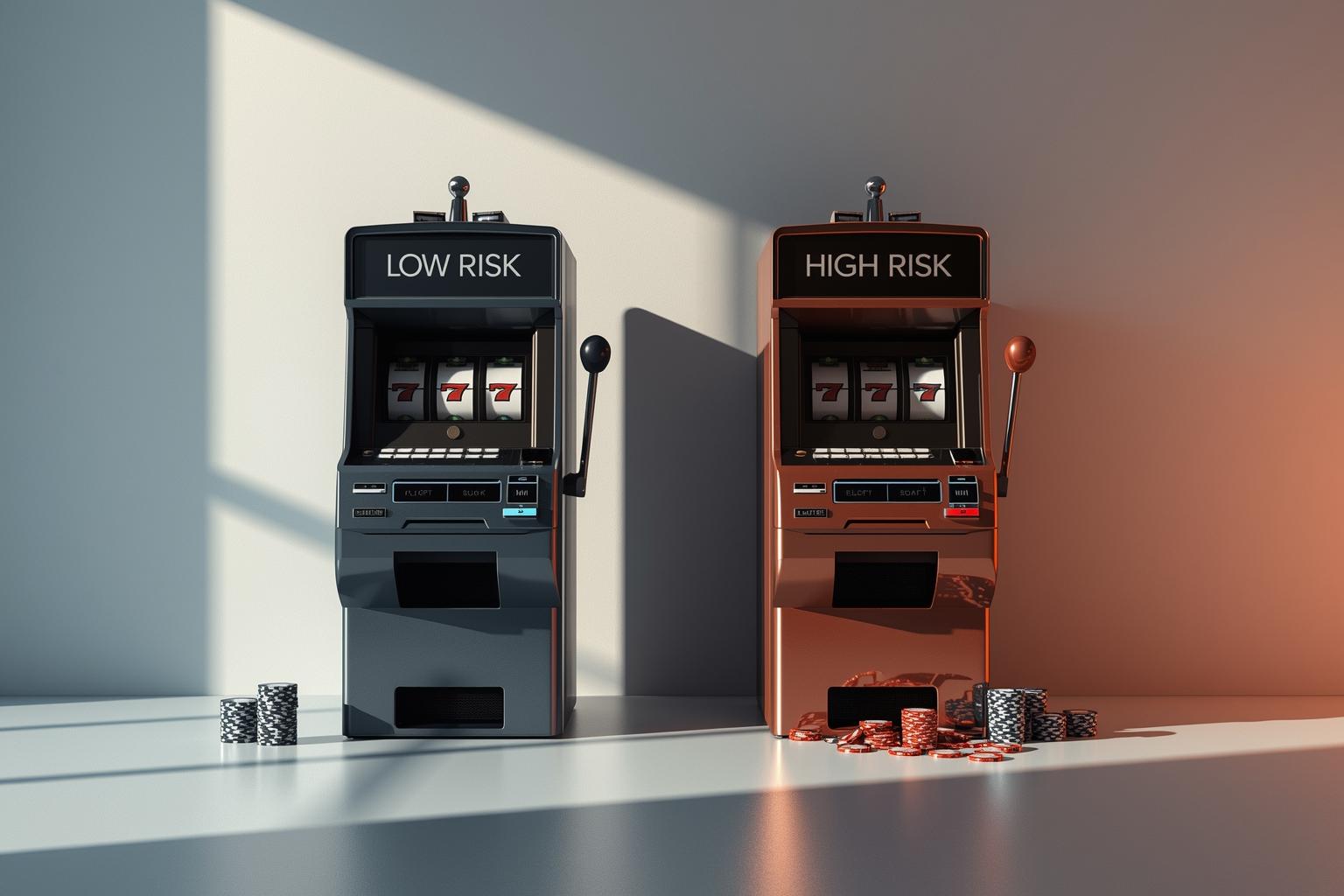 Einsatzstrategien für Niedrig- und Hochrisiko-Spielautomaten